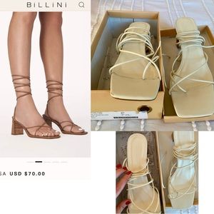 Bilini strappy heals